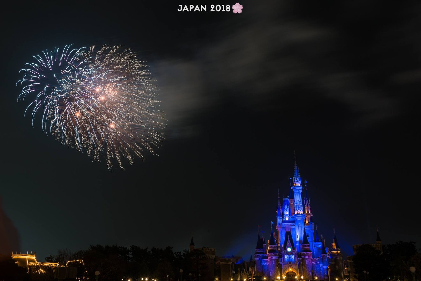 Fireworks Tokyo Disneyland