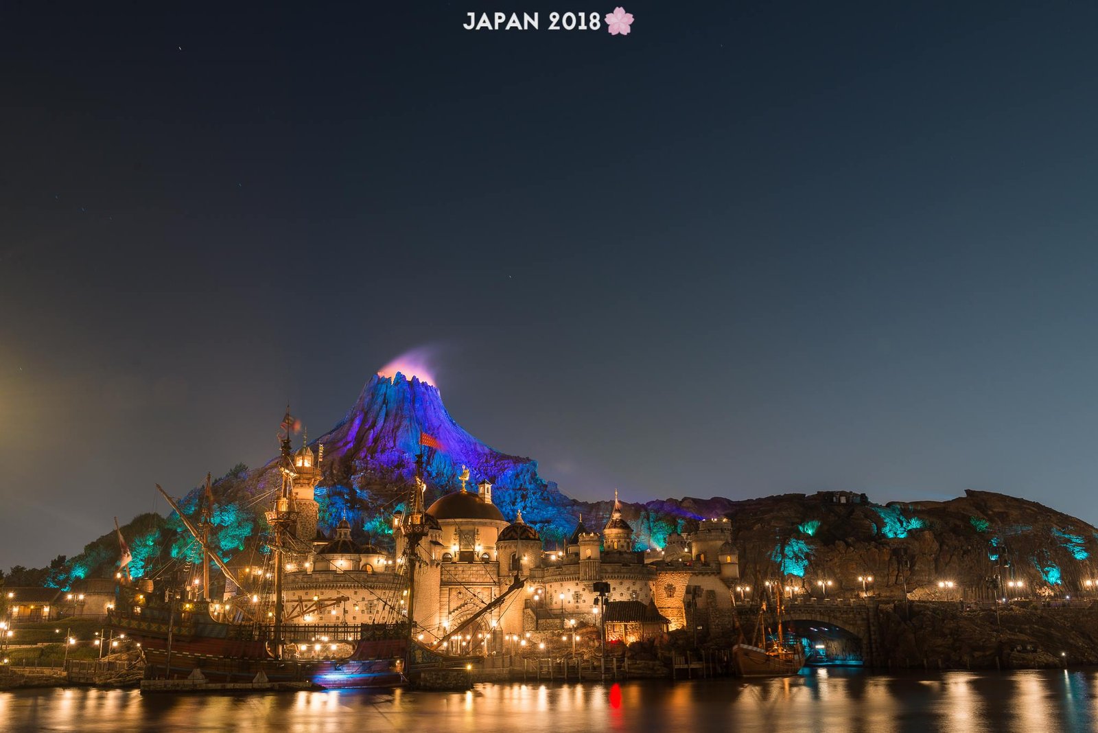 DisneySEA at Night